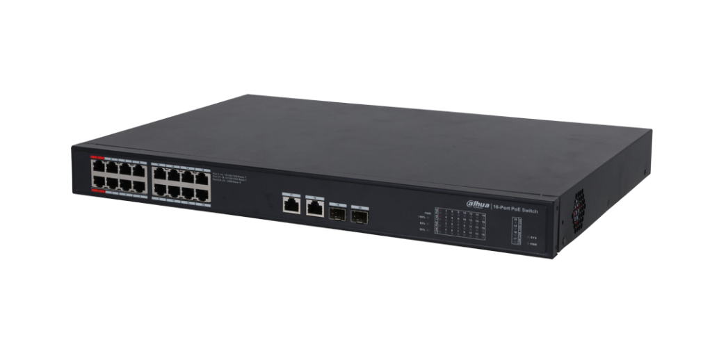 DAHUA DH-PFS3220-16GT-190 20-Port Unmanaged Gigabit Switch with 16-Port PoE
