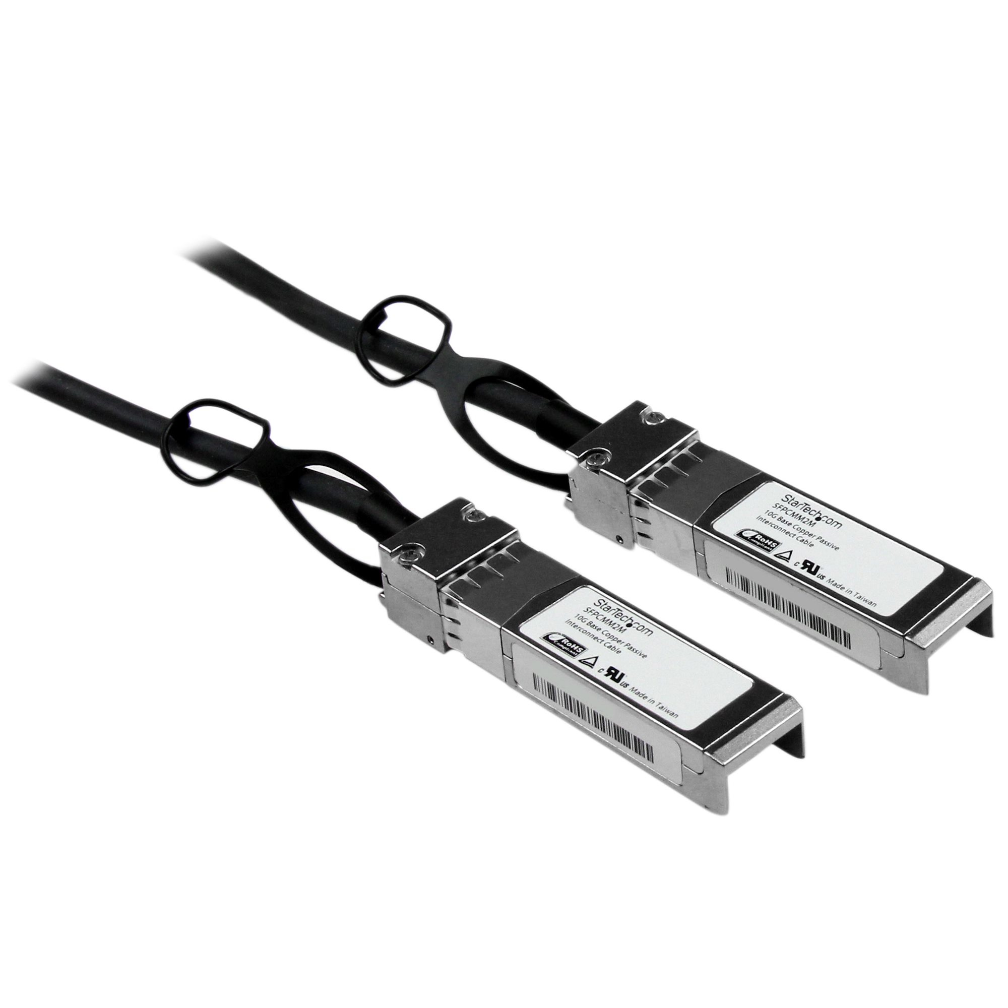 StarTech.com Cisco SFP+ Twinax Kabel 2 m Schwarz