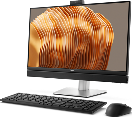 DELL Pro 24 AIO Plus QB24250 Ultra 7 265 60,96cm 24Zoll 16GB 512GB SSD Integrated Adj Stnd WLAN Kb&Mse W11P 3Y Basic Ons