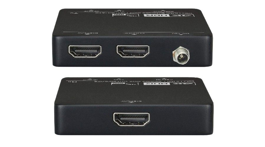 LevelOne HDMI Extender Cat5/6 1080p/60Hz 50.00m schwarz