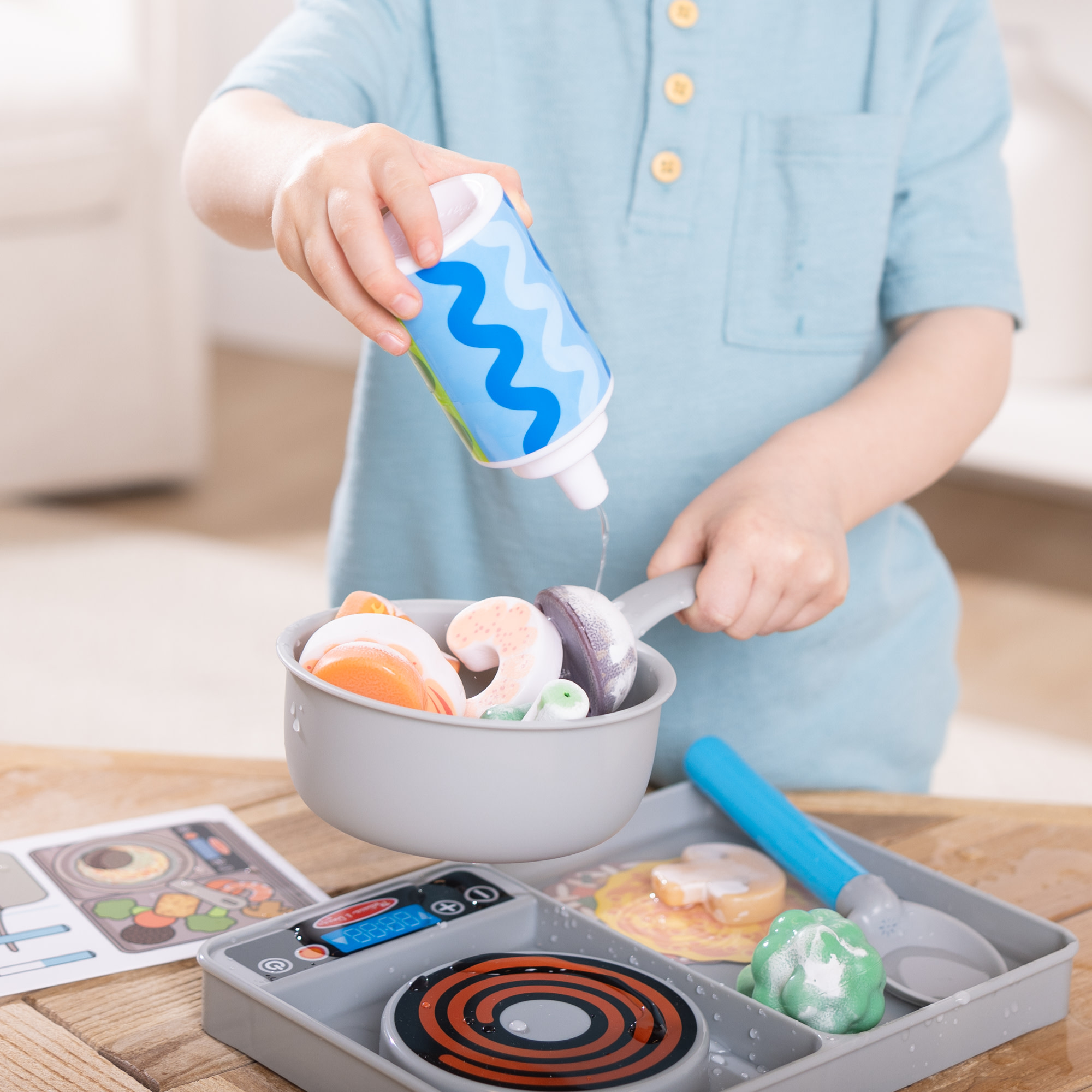 Melissa & Doug - Water WOW! Kochset, Spielküche