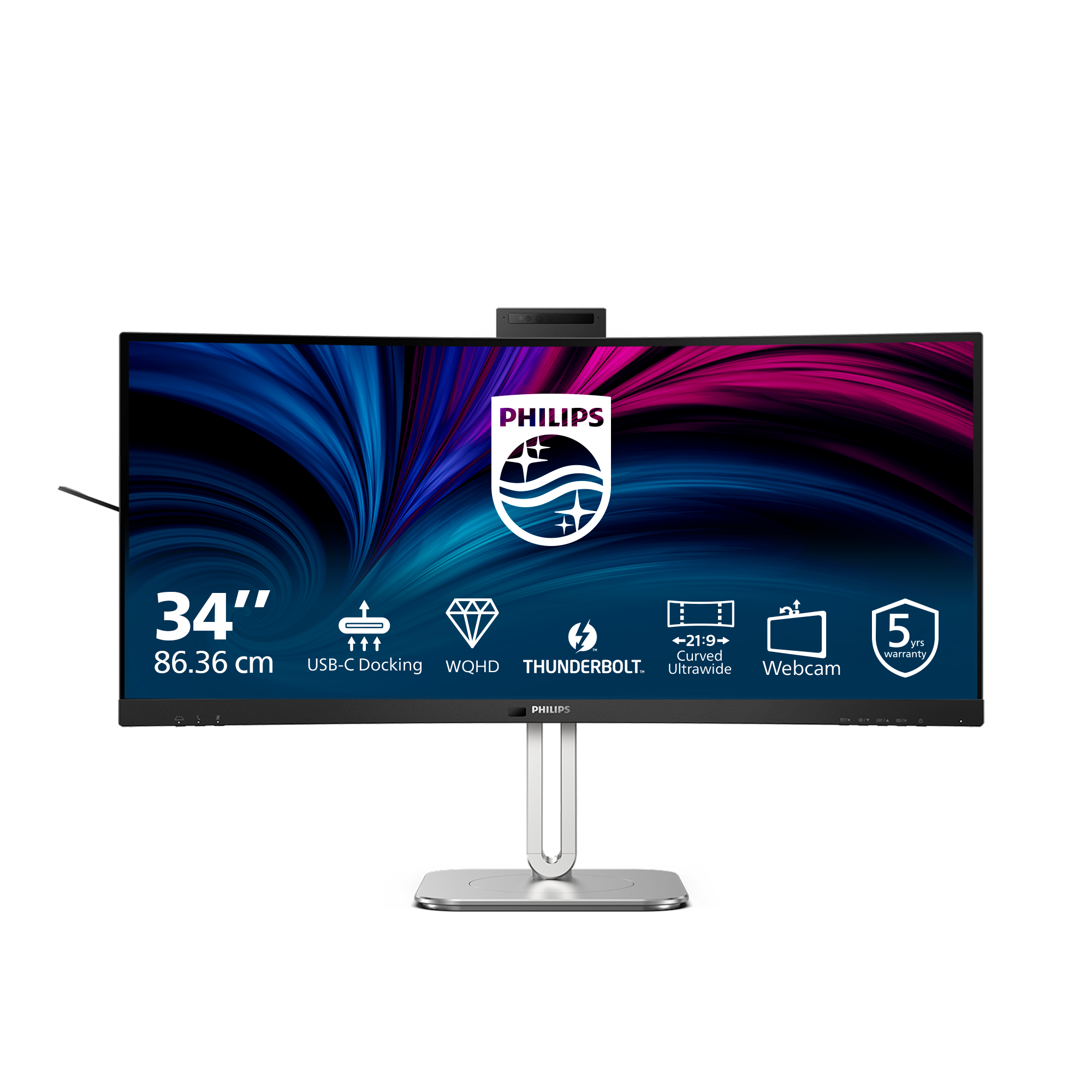 34B2U6603CH 34IN VA CURVED 3440X1440 21.9 MULTICHANNEL 4MS