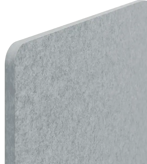 LEITZ Tischtrennwand 61230085, hellgrau 80,0 x 70,0 cm, 1 St.