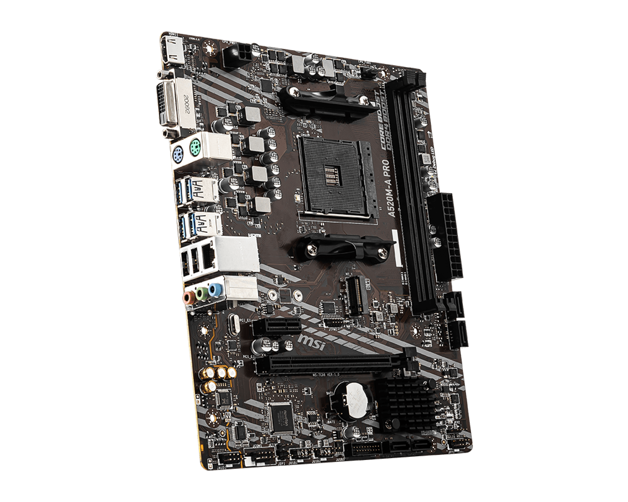 MSI A520M-A PRO AMD SOCKET AM4 DDR4 micro ATX