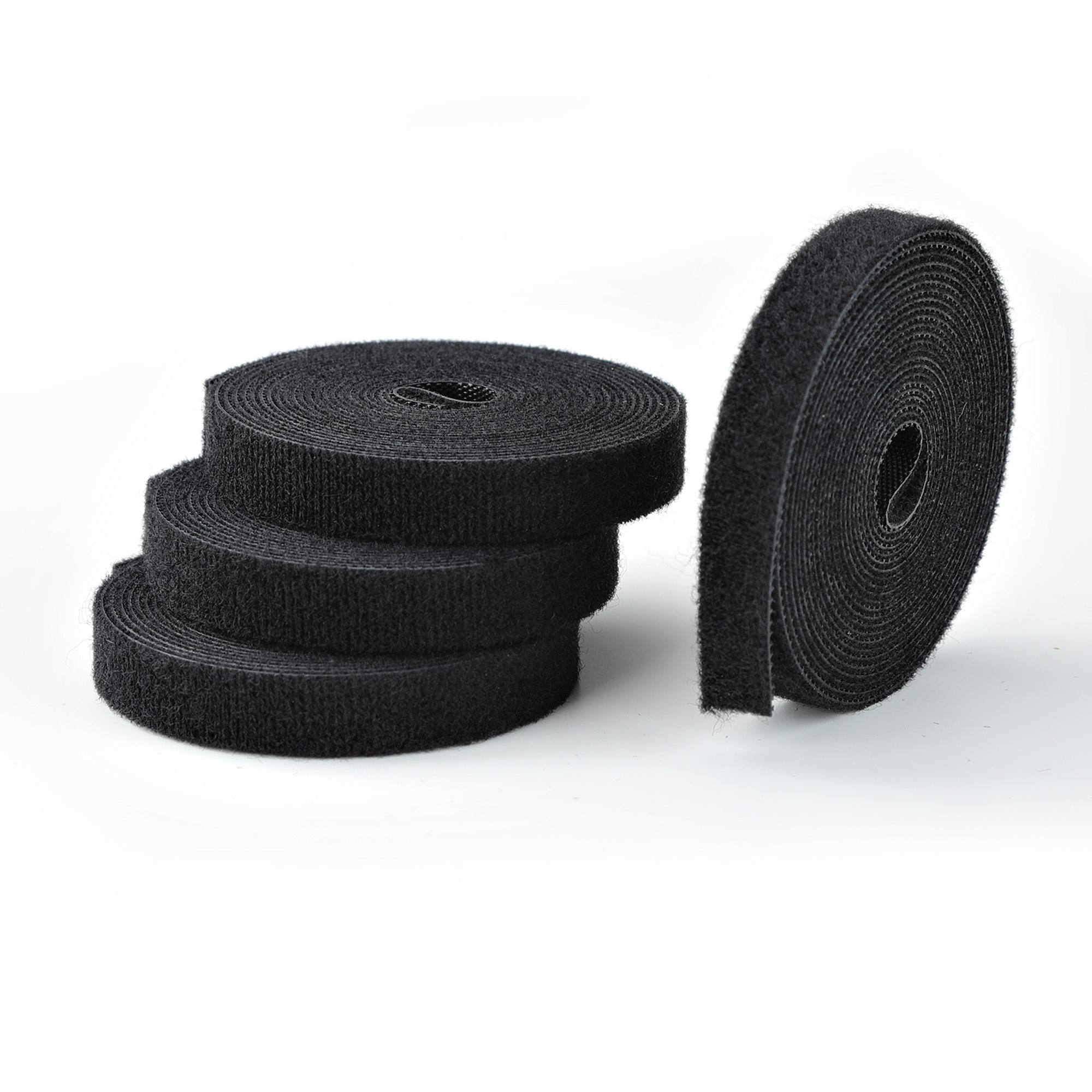 4-PACK 4.6M HOOK AND LOOP ROLL .