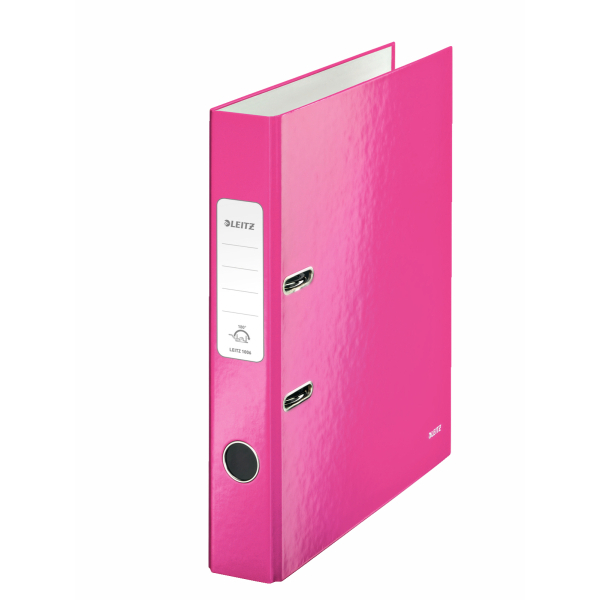 LEITZ Ordner pink Karton 5,0 cm DIN A4, 1 St.