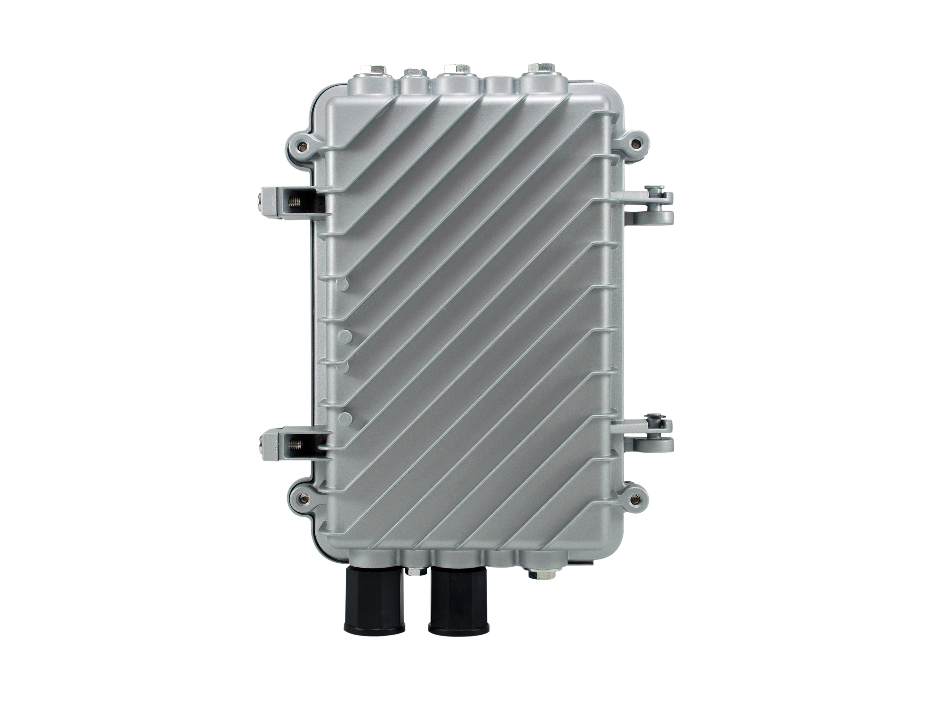 LevelOne PoE Repeater Cascadable 2xFE PoE IP66 silber