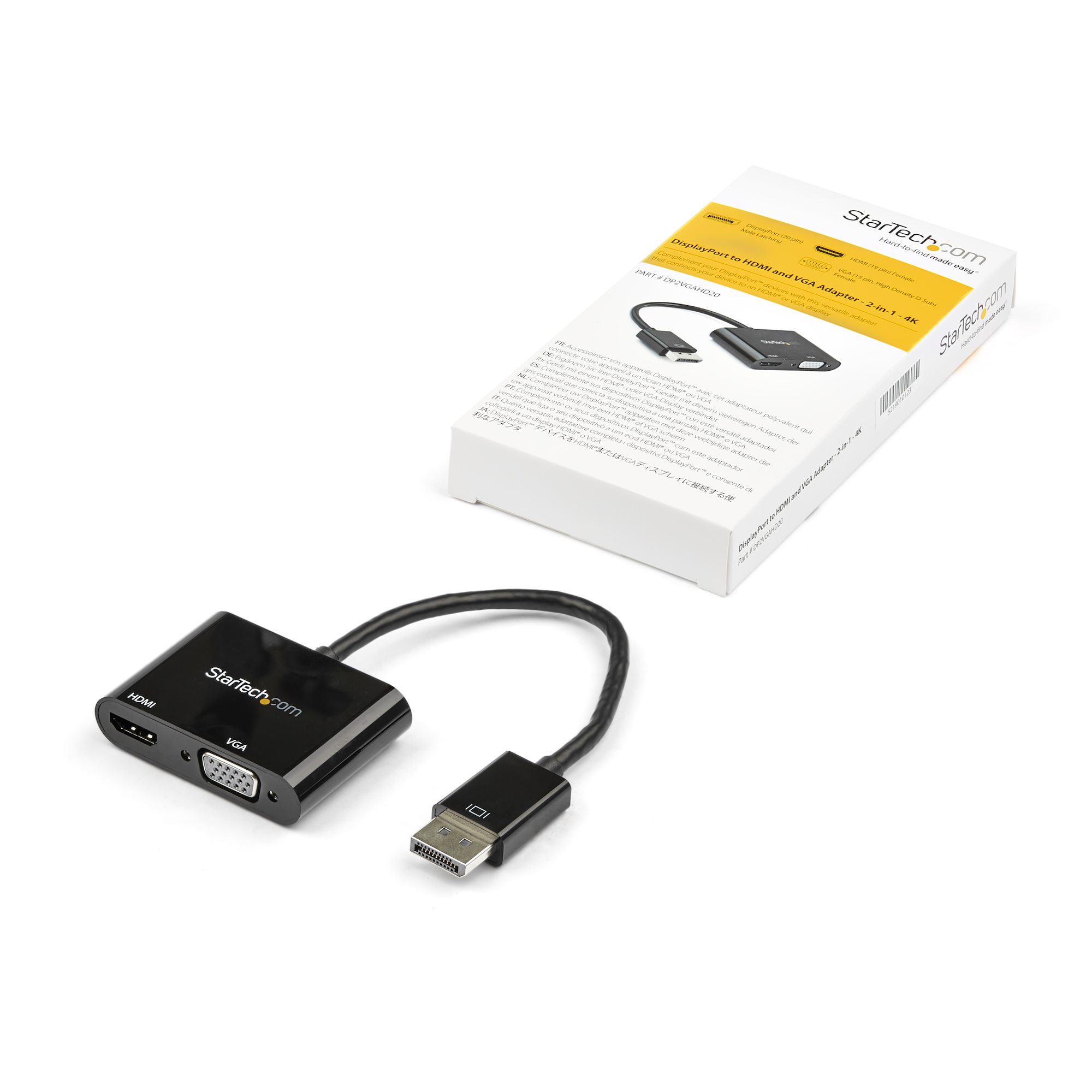 DP TO HDMI VGA ADAPTER .