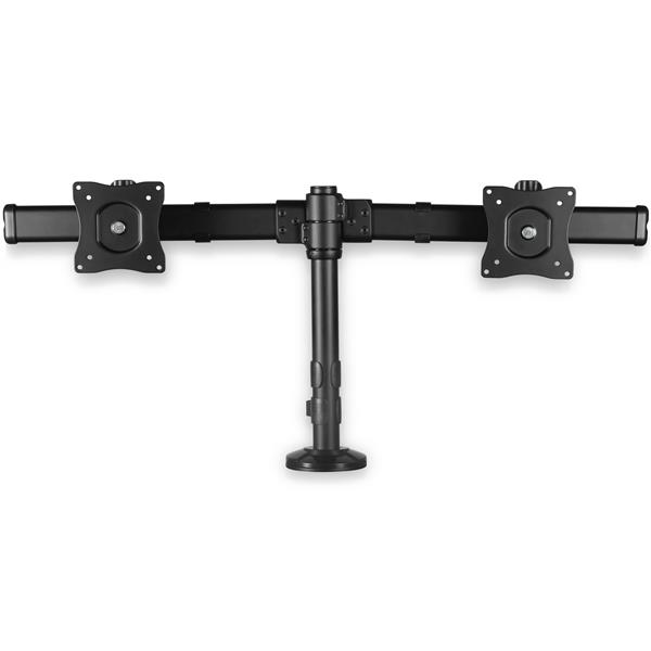 STARTECH.COM Deskmount Dual-Monitor Arm - For up to 27inch Monitors - Low-Profile Design - Desk-Clamp or Grommet-Hole Monitor Mount