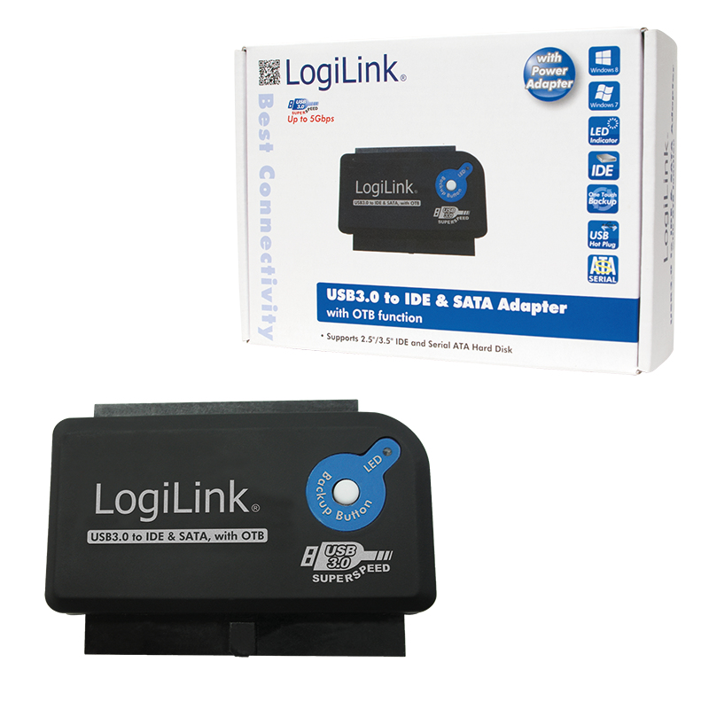 Logilink Adapter USB 3.0 > IDE& S-ATA