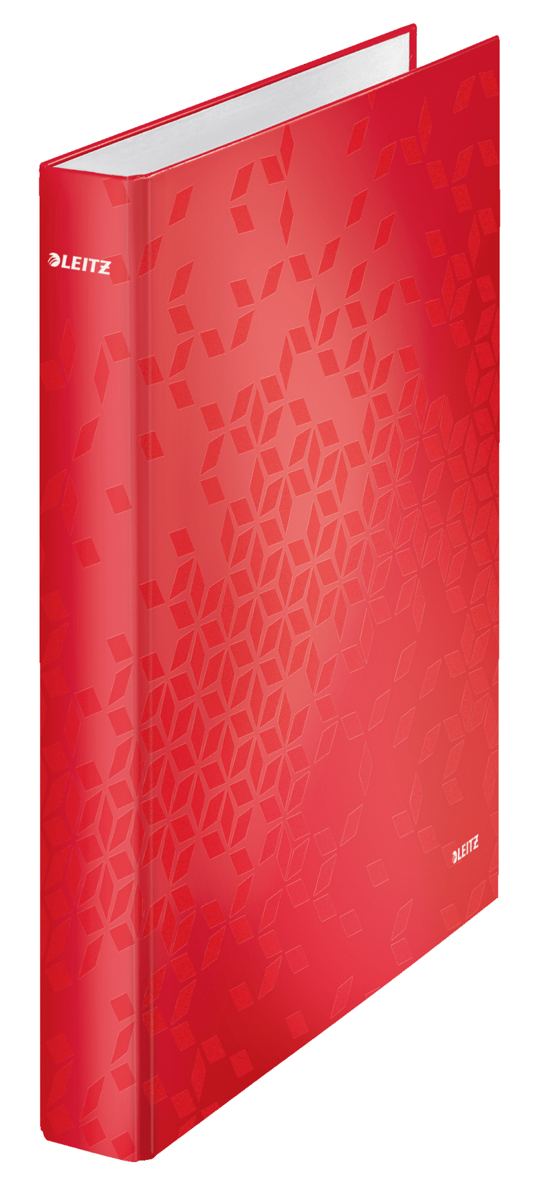 LEITZ WOW Ringbuch 2-Ringe rot 4,0 cm DIN A4, 1 St.