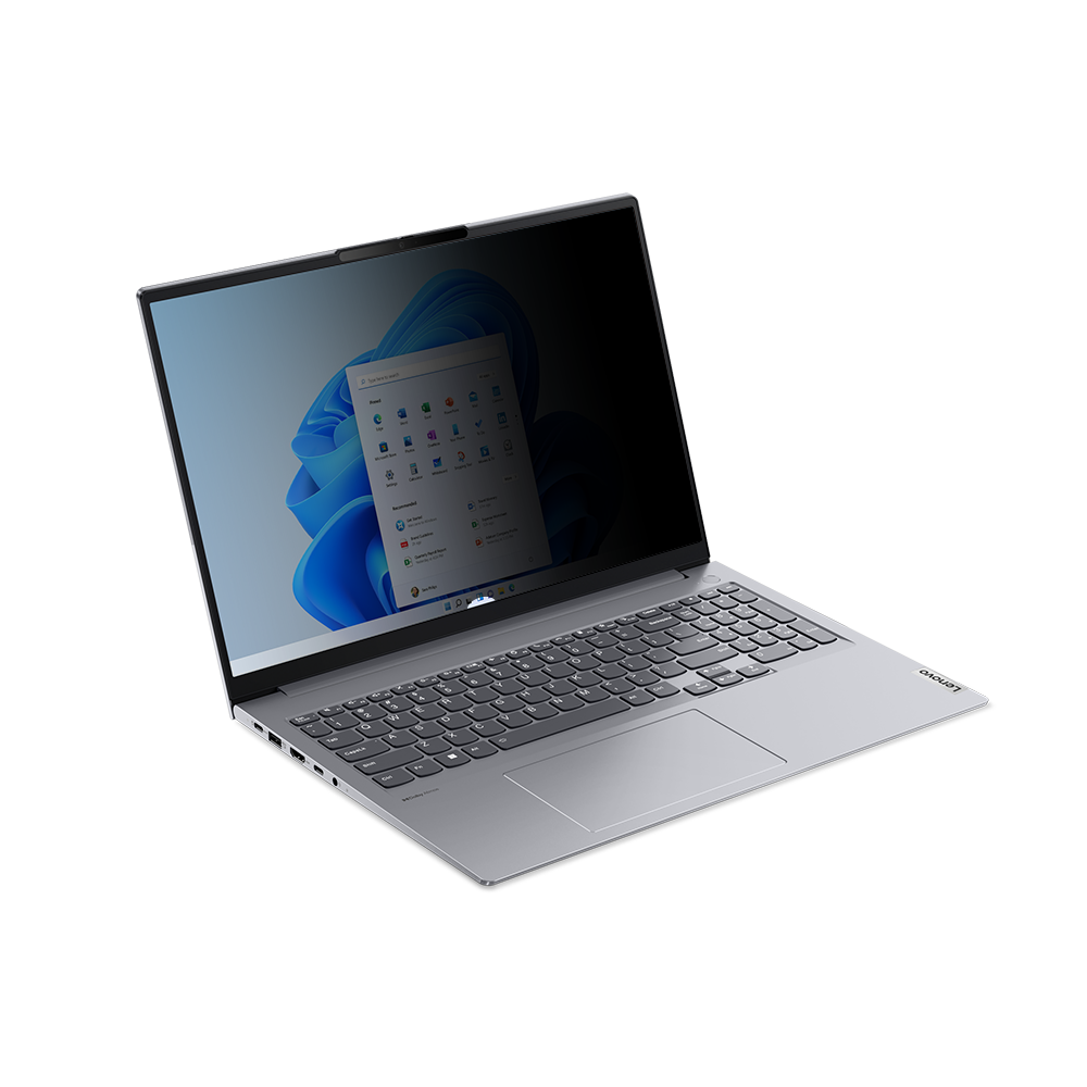 LENOVO Notebook privacy filter 40,64cm 16Zoll for ThinkBook 14 G6 IRL 14 G9 AHP ThinkPad P1 Gen8 P16 Gen3 T16 Gen4 T16g Gen3