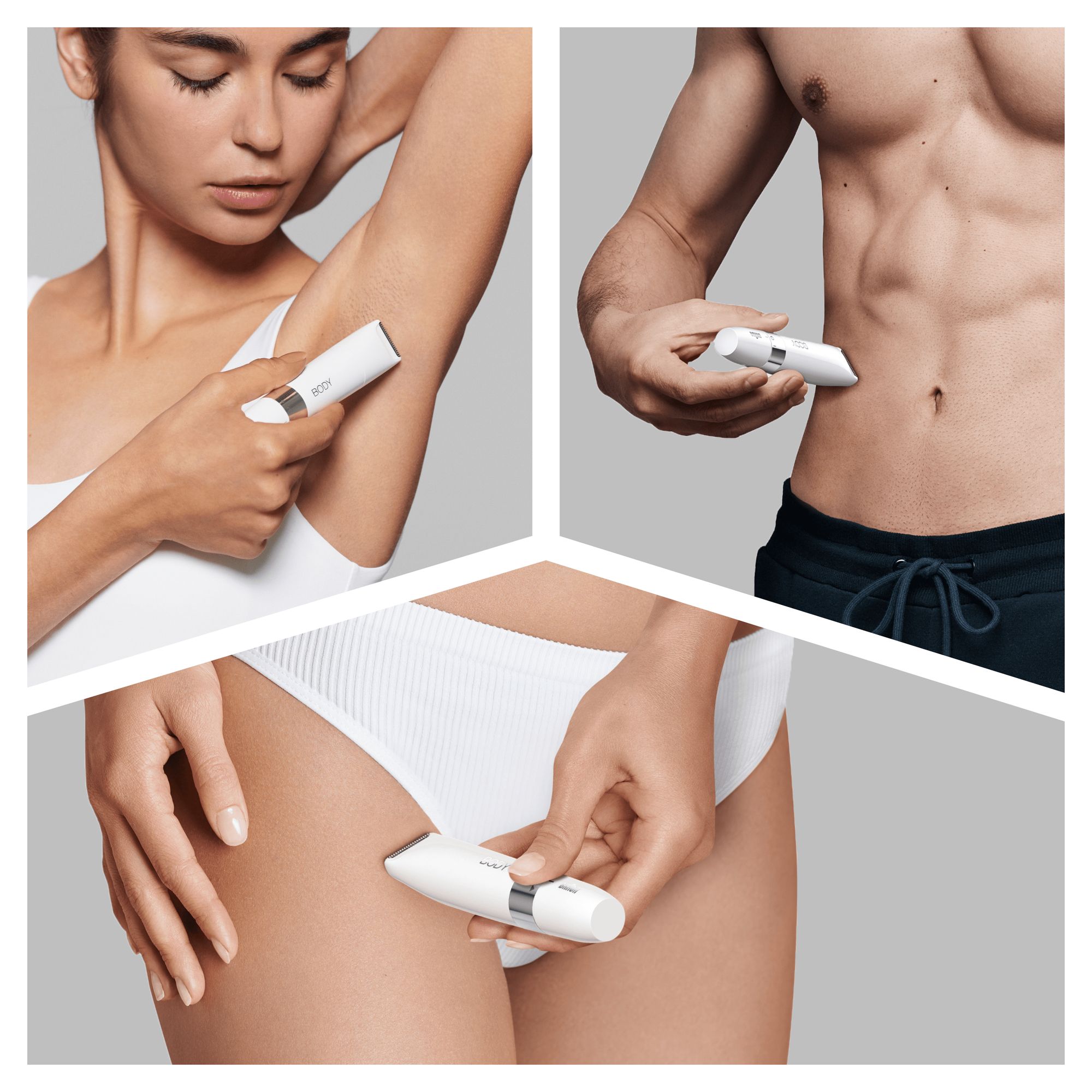 Body BS1000 Mini-Körperhaartrimmer, Haarentferner