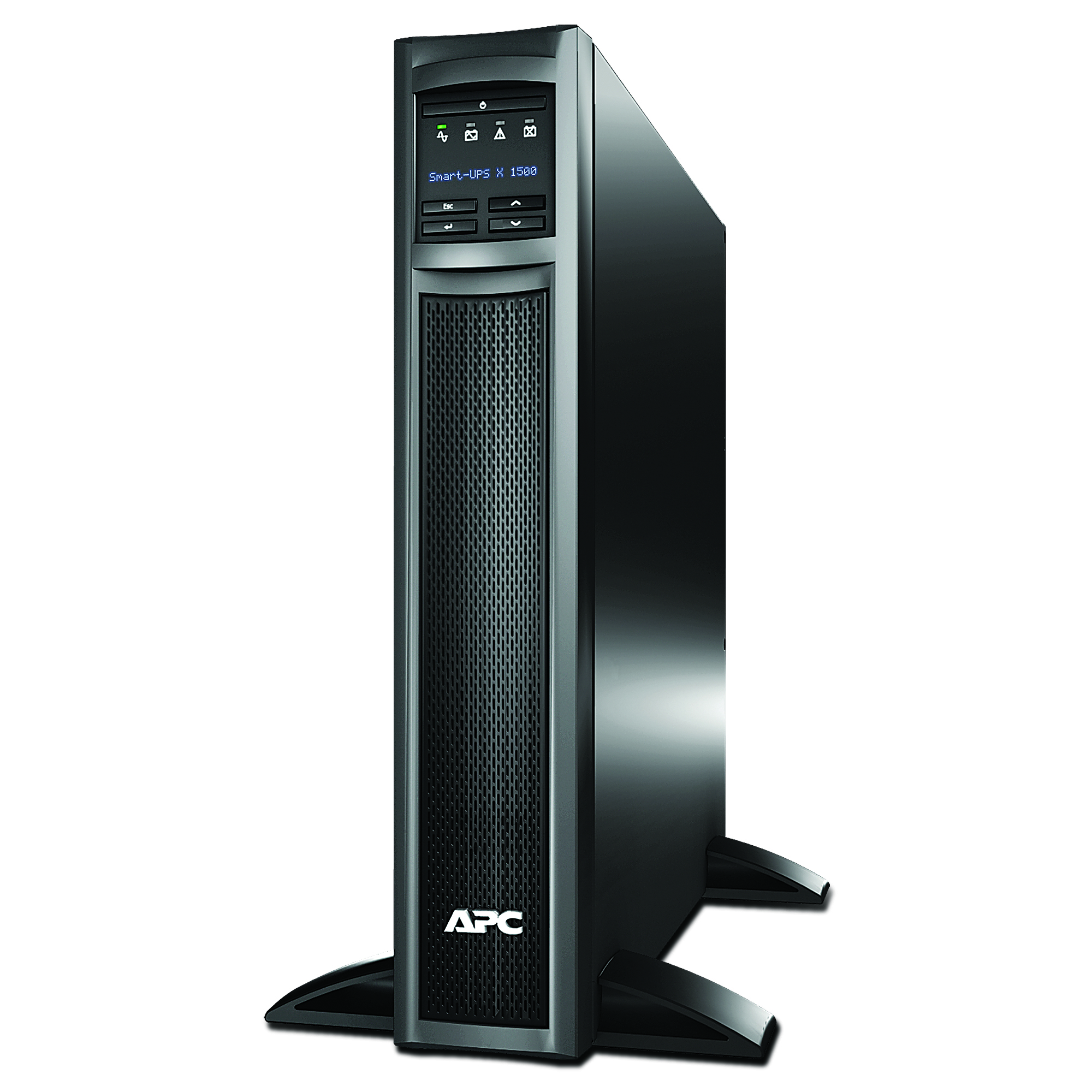 APC Smart-UPS X 1500 Rack/Tower LCD UPS Rack AC 230V 1200Watt 1500VA Ethernet RS-232 USB output connectors 8 2U Black