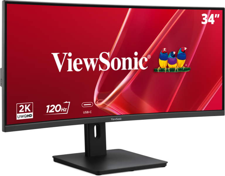 ViewSonic VA3420C-2 Monitor 87,0 cm (34,0 Zoll) schwarz