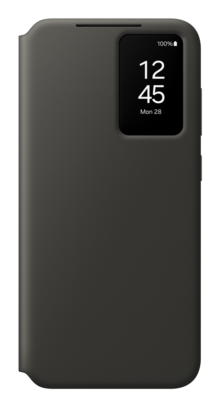 Samsung Smartphone Smart View Wallet Case Black for S24 FE