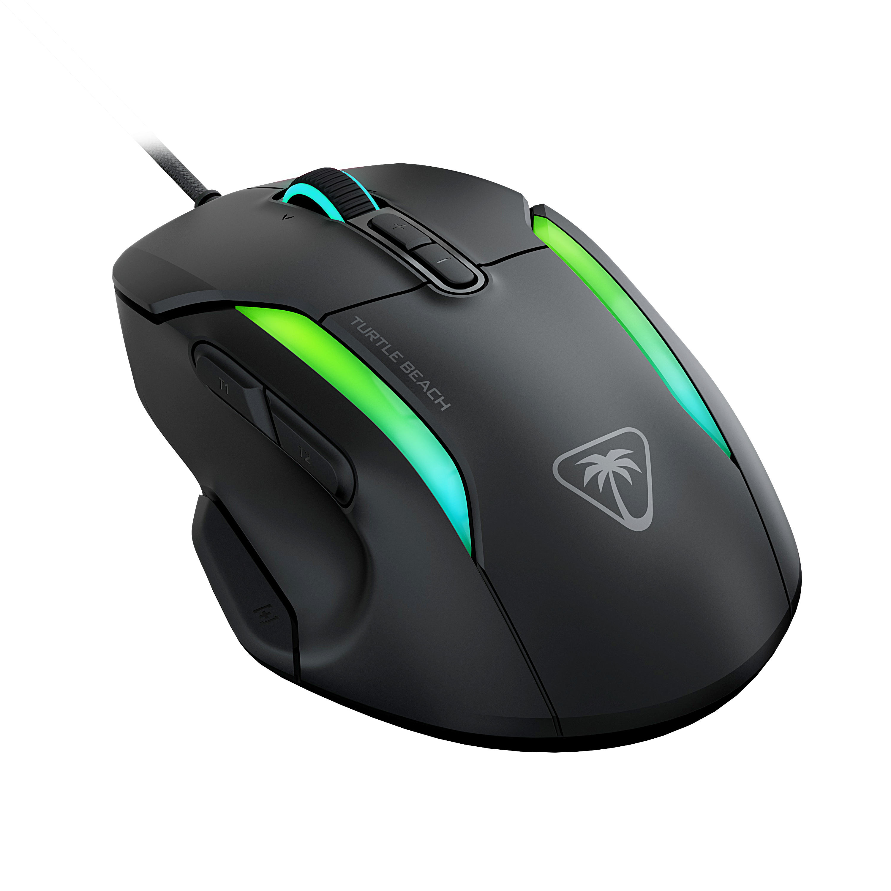 Turtle Beach Kone II ergonomische RGB-Gaming-Maus, schwarz