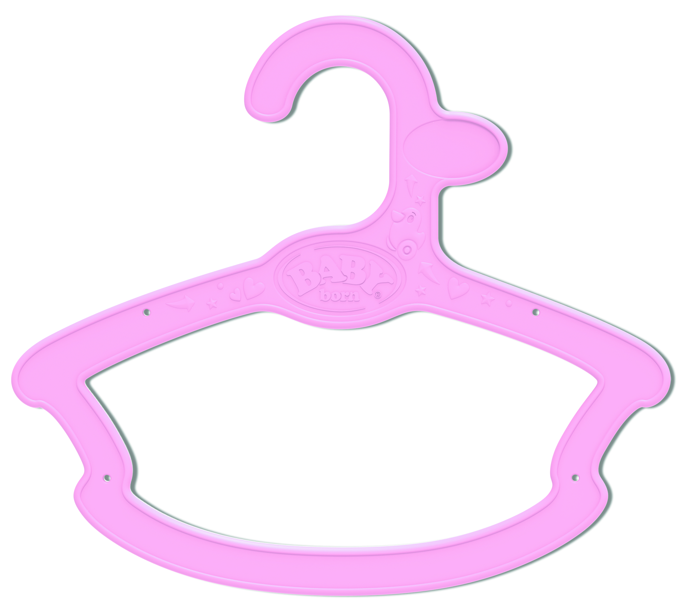 BABY born® Kleiderbügel 5er-Pack, Puppenzubehör