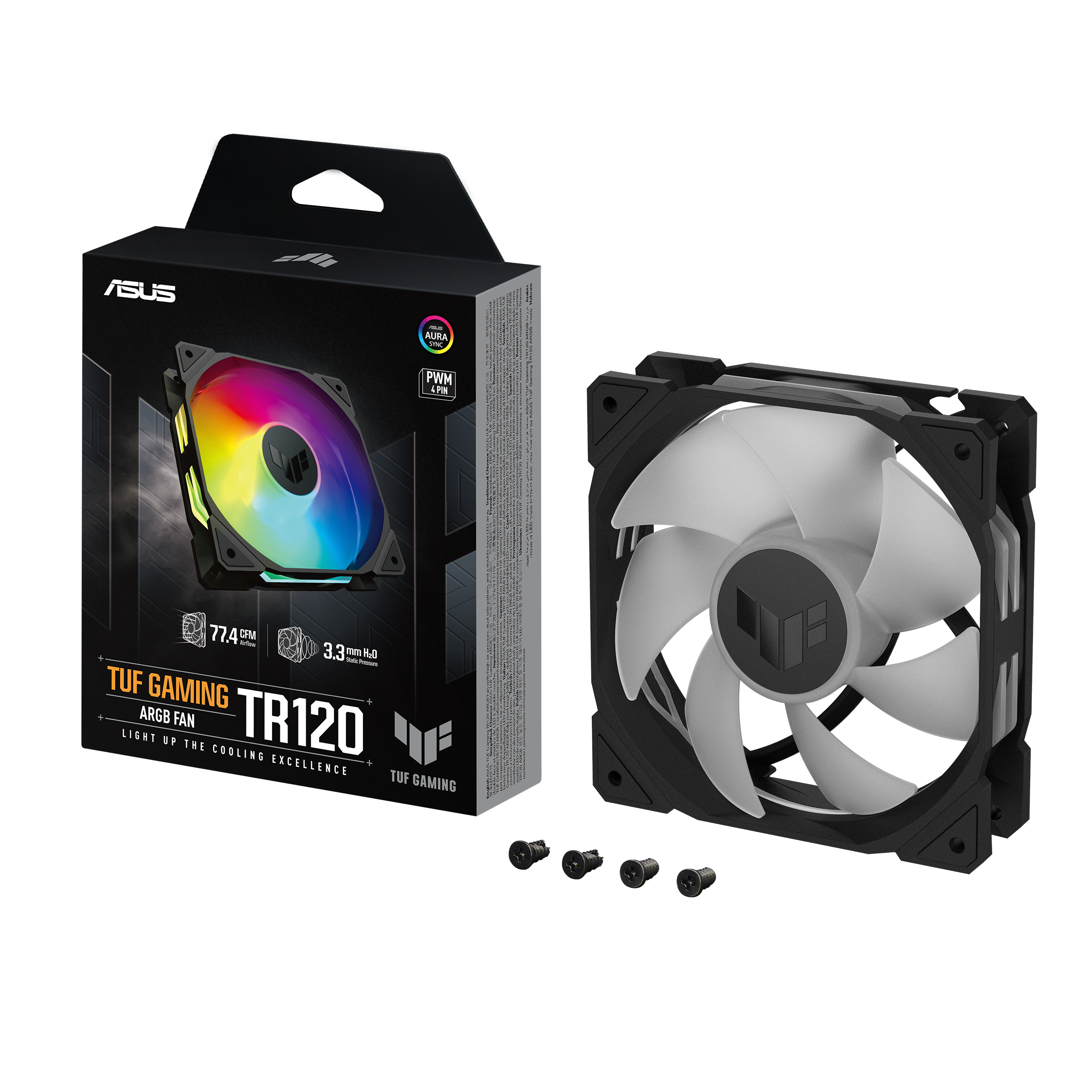 ASUS LÜFTER TUF GAMING TR120 FAN ARGB BLK