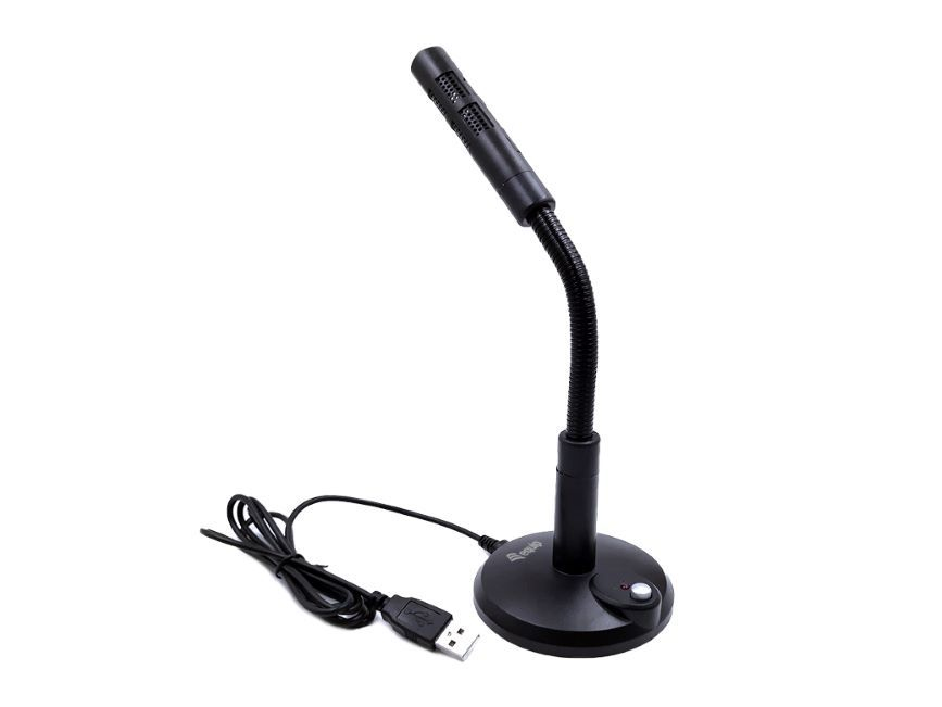 Equip Tischmikrofon USB-A Stecker 1.20m schwarz