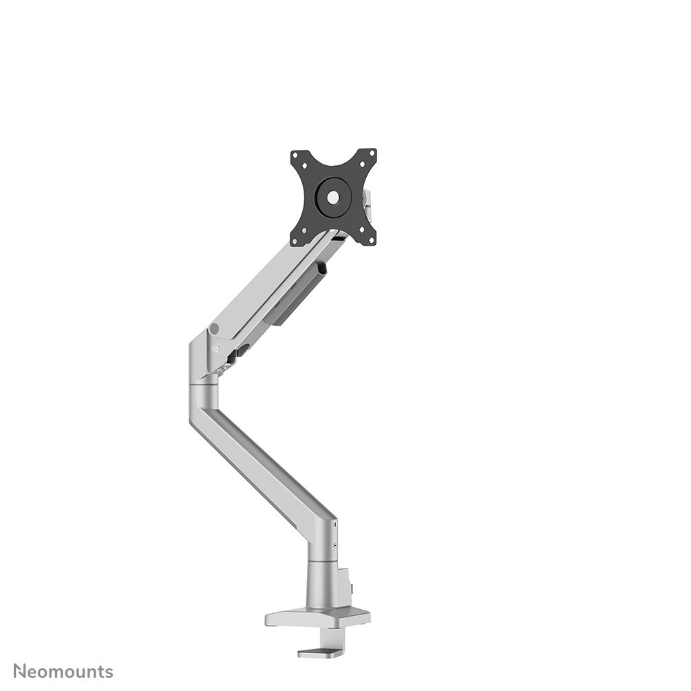 NEOMOUNTS Next Slim Desk Mount single display topfix clamp/grommet silver