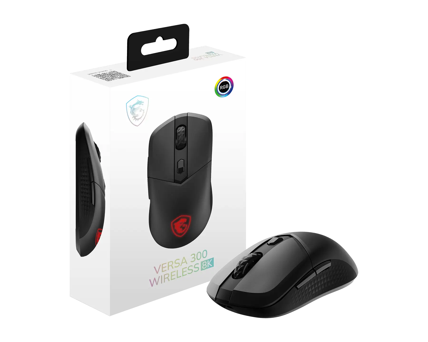 MSI VERSA 300 W 8K WIRELESS Gaming Maus