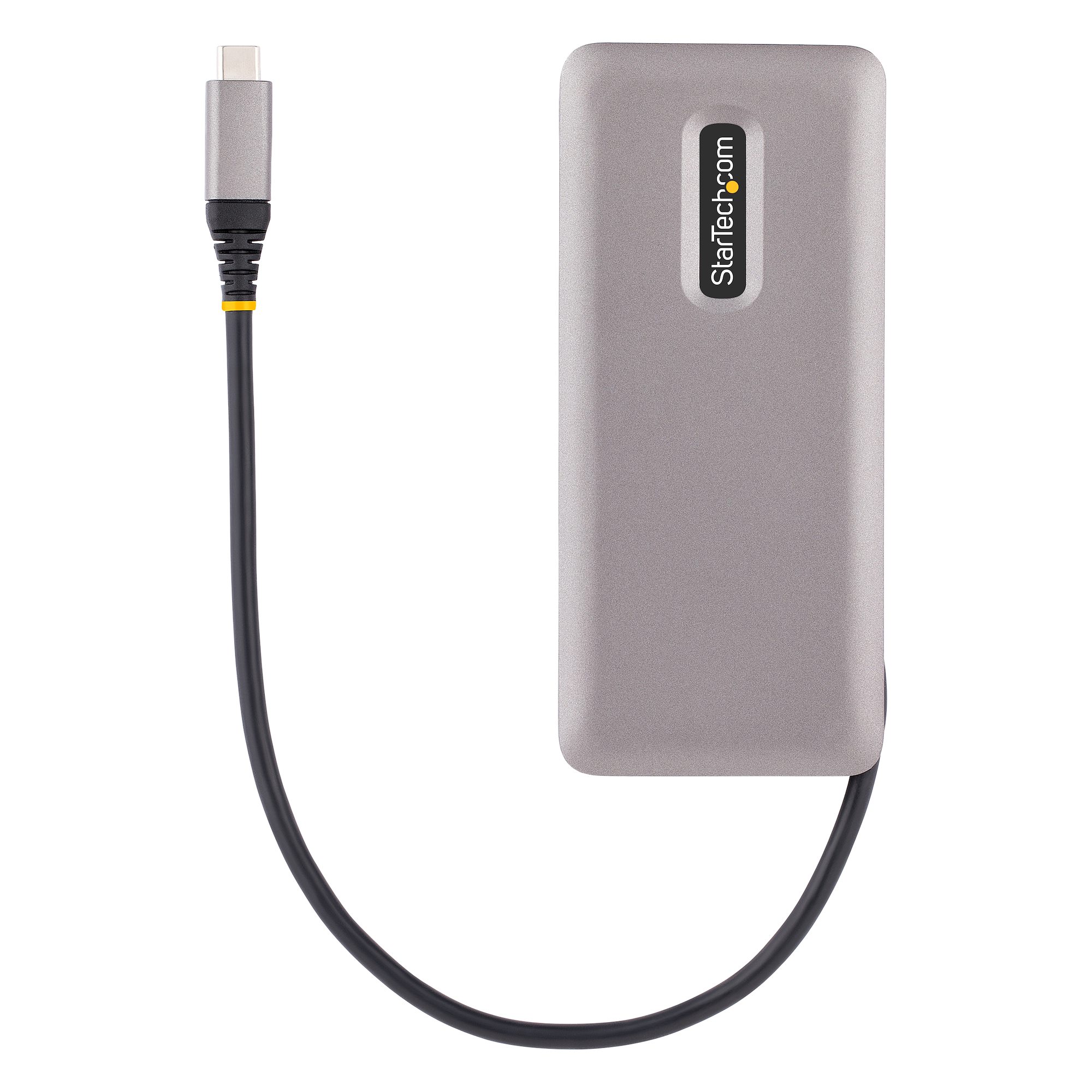 STARTECH.COM 4-Port USB-C Hub USB 3.1 10Gbps 100W Power Delivery Pass-Through 9.8in 25cm Cable Portable USB Expansion Hub