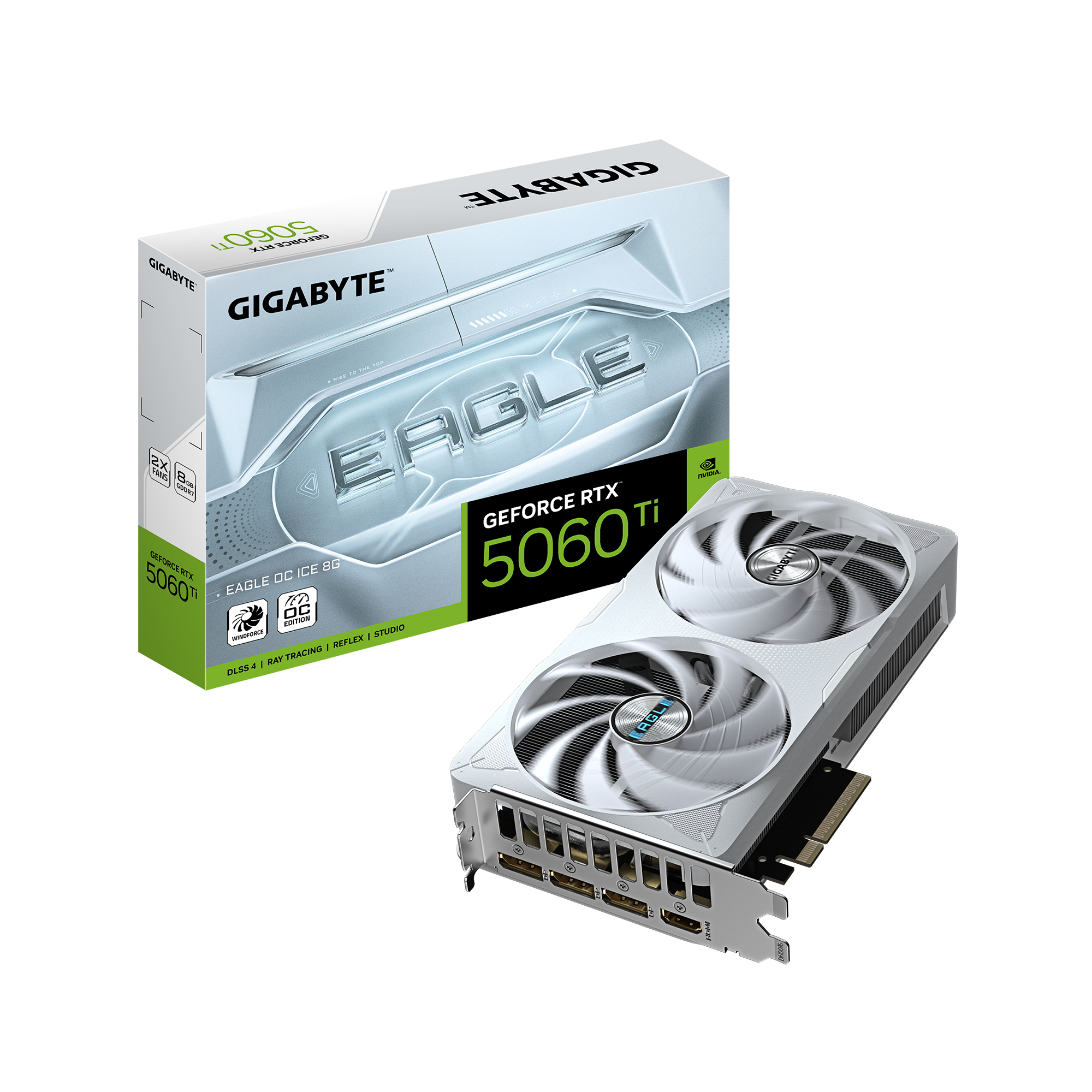 GeForce RTX 5060 Ti EAGLE OC ICE 8G, Grafikkarte