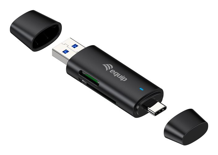 Equip Dual Connector USB-C/-A/SD/Micro SD 5Gbps