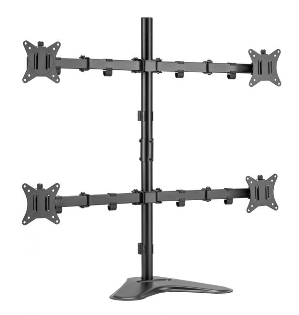 Equip Tischfuß 17-32/4TFT 360° Gelenkig 9Kg schwarz lite Retail