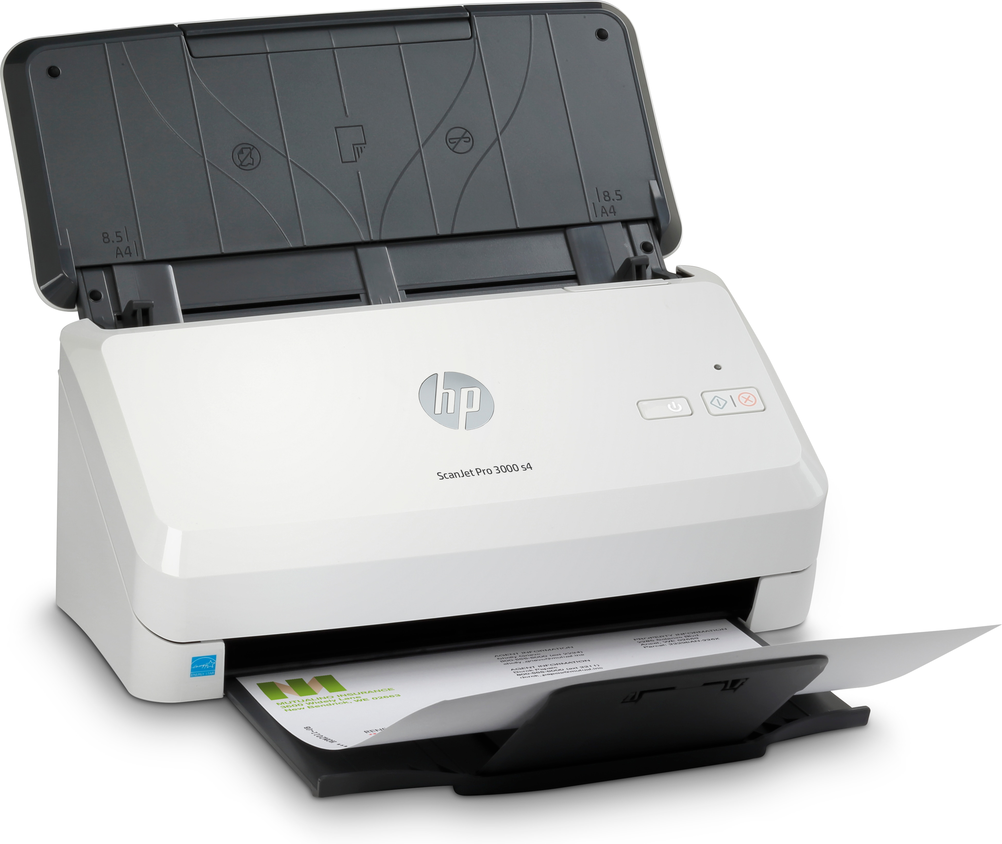 HP Scanjet Pro 3000 s4 Sheet-feed Document scanner CMOS CIS Duplex 216x3100mm 600dpix600dpi 40ppm mono ADF 50sheets 4000scans