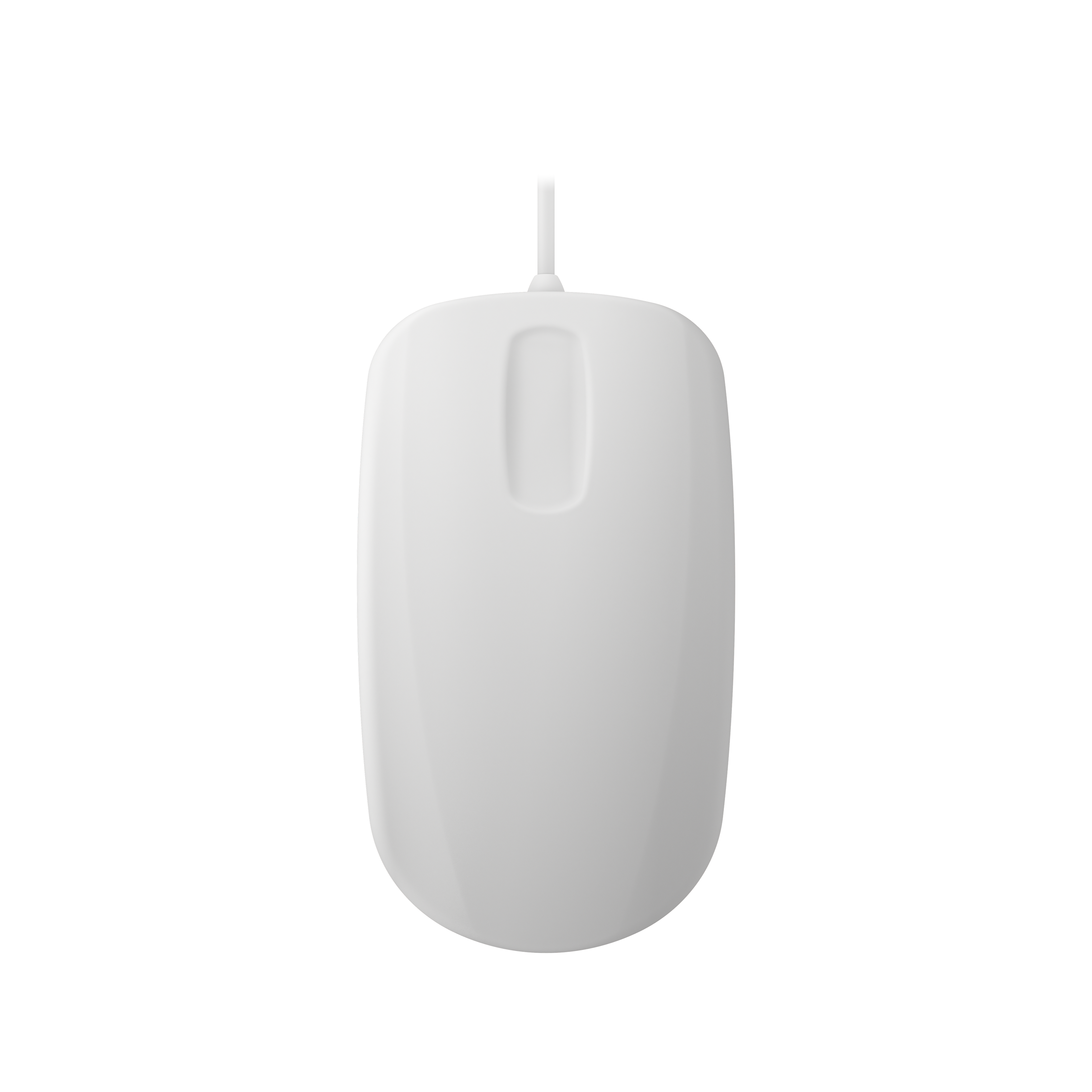 CHERRY AK-PMH3 Medical Mouse Scroll Sensor Hygiene-Maus kabelgebunden weiß