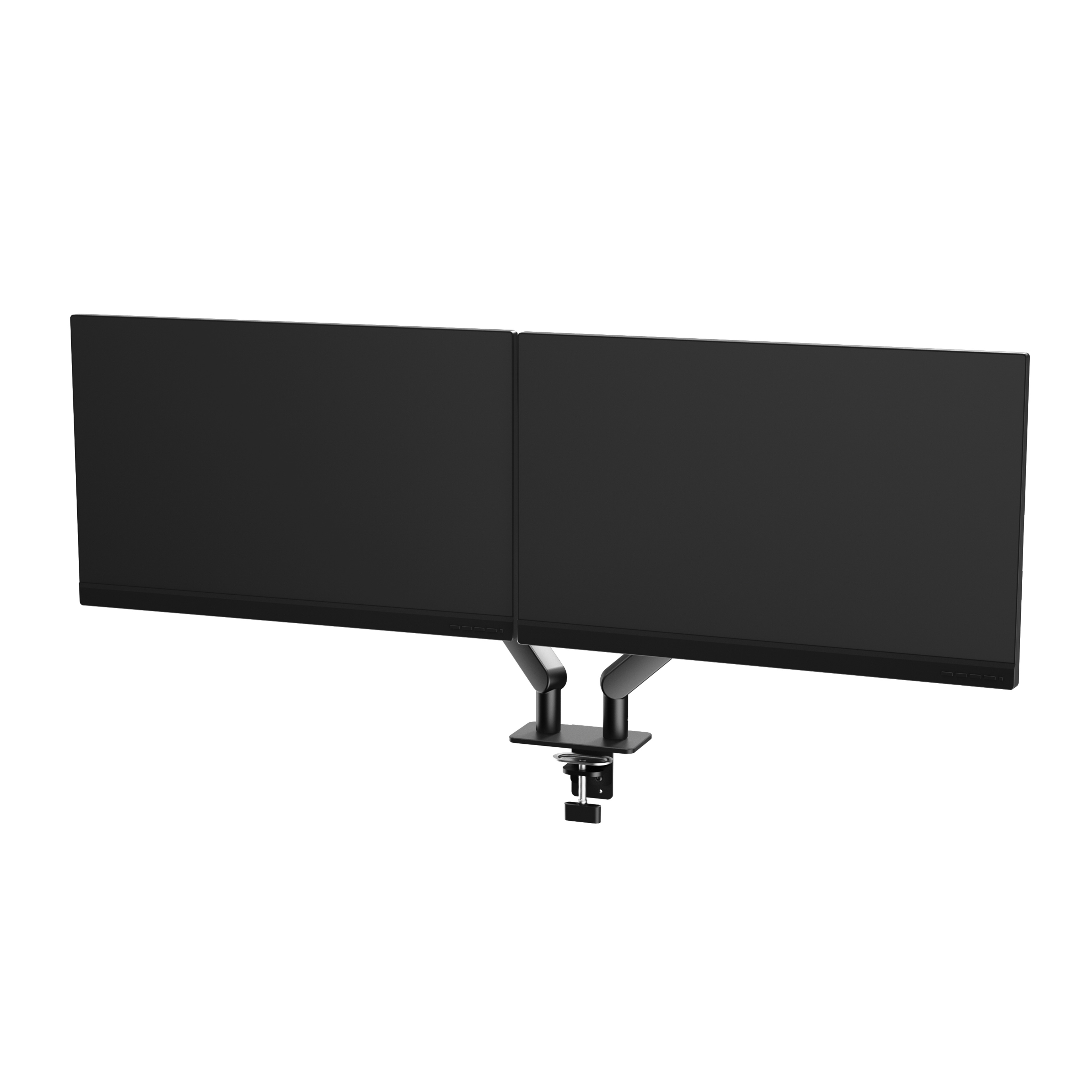 AM420 DUAL MONITOR ARM - BLACK