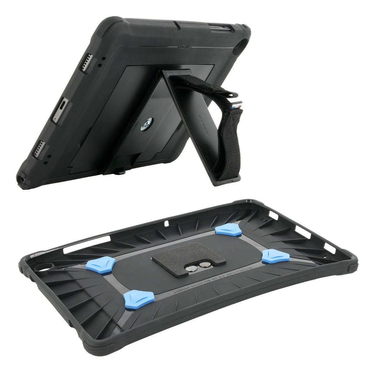 PROTECH - CASE + 360 HANDSTRAP + KICKSTAND FOR GALAXY TAB A9+