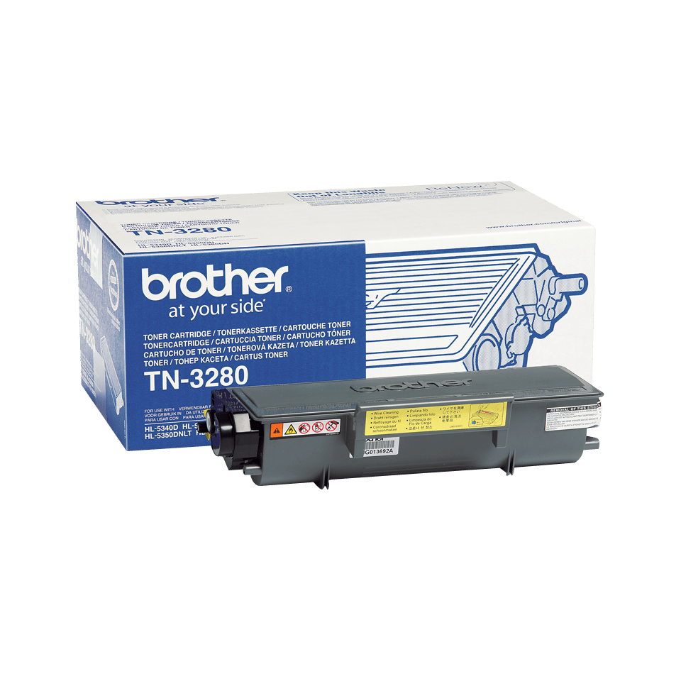 TN-3280 TONER CARTRIDGE BLACK F/ DCP-8085DN/HL-5340D 8000 PGS