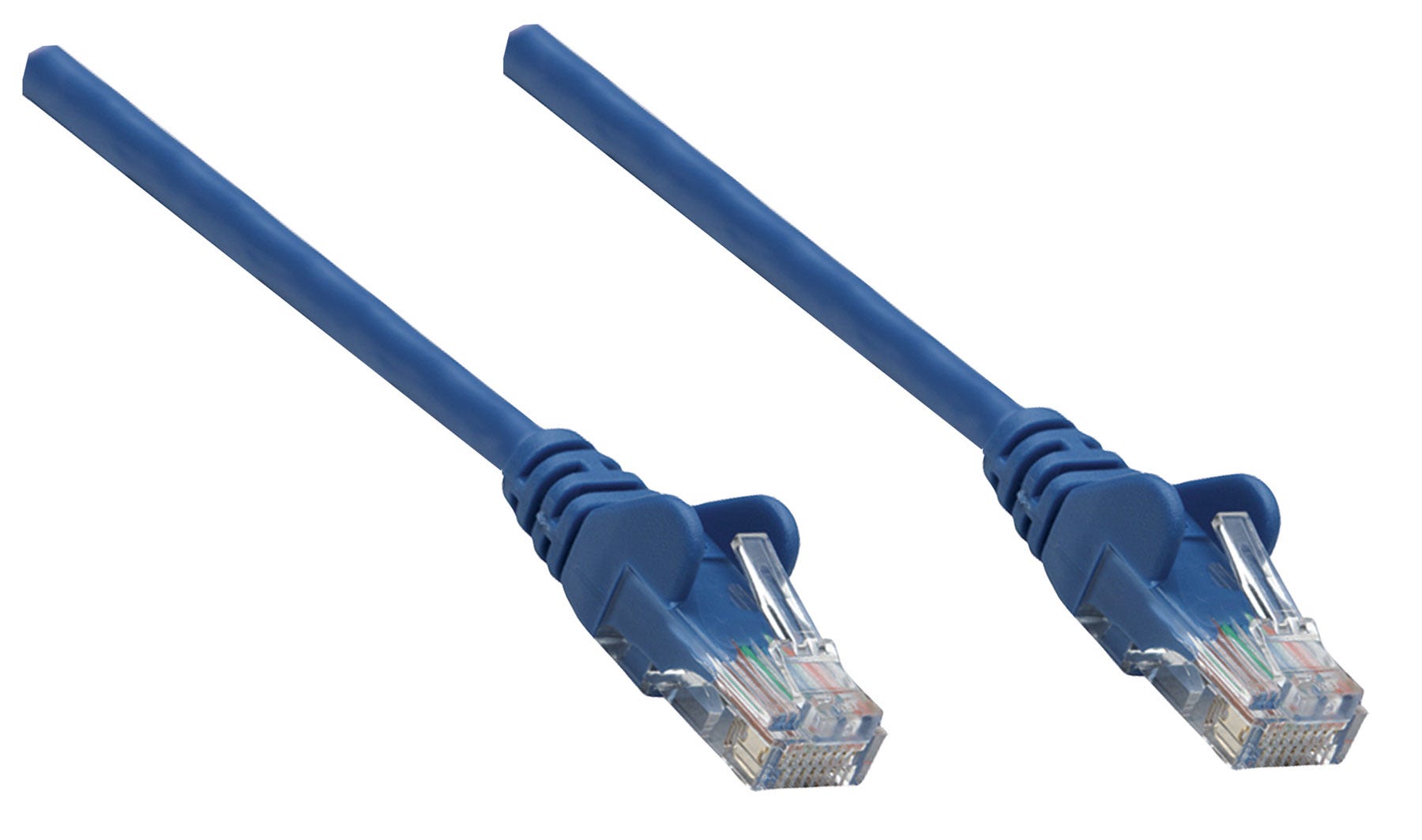 INTELLINET Netzwerkkabel Cat6 S/FTP blau 0,25m Cat6-zertifiziert LS0H RJ45-Stecker/RJ45-Stecker