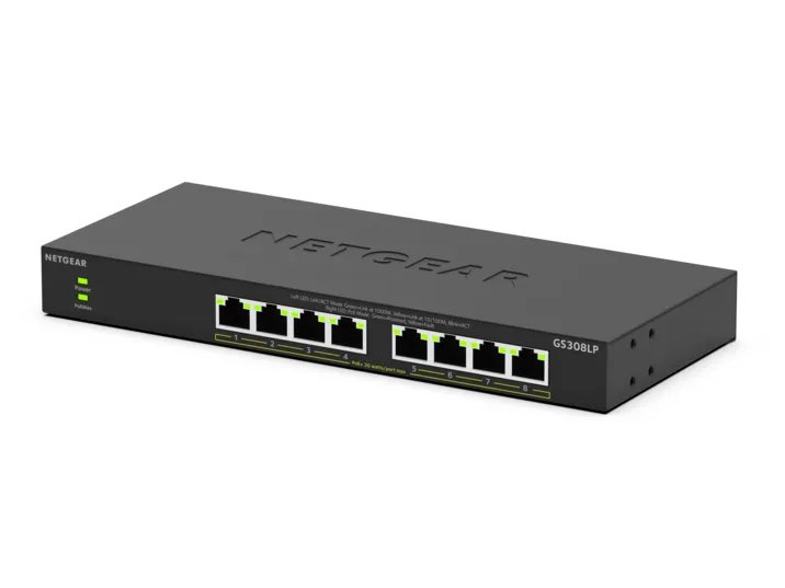 8-PORT POE 1G UNMANAGED SWITCH SWITCH (GS308LP)