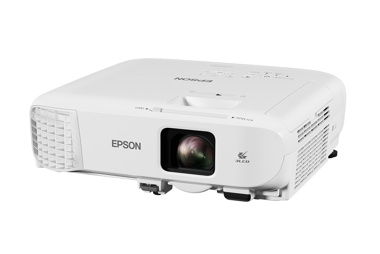EPSON EB-982W 3LCD WXGA Projector 4200Lumen 2xVGA 2xHDMI Wireless USB2.0A USB2.0B Ethernet 3YW
