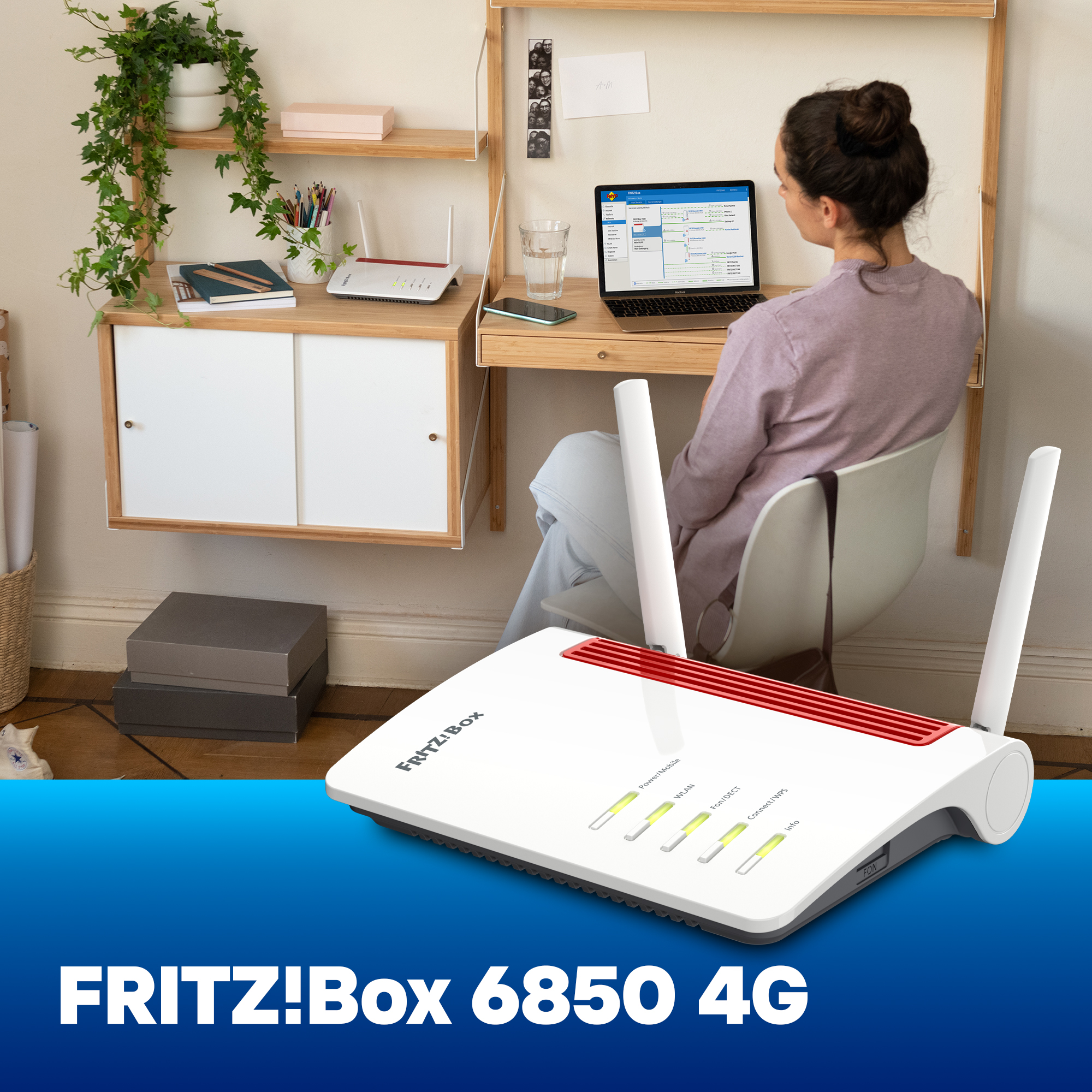 Box 6850 4G, Mobile WLAN-Router