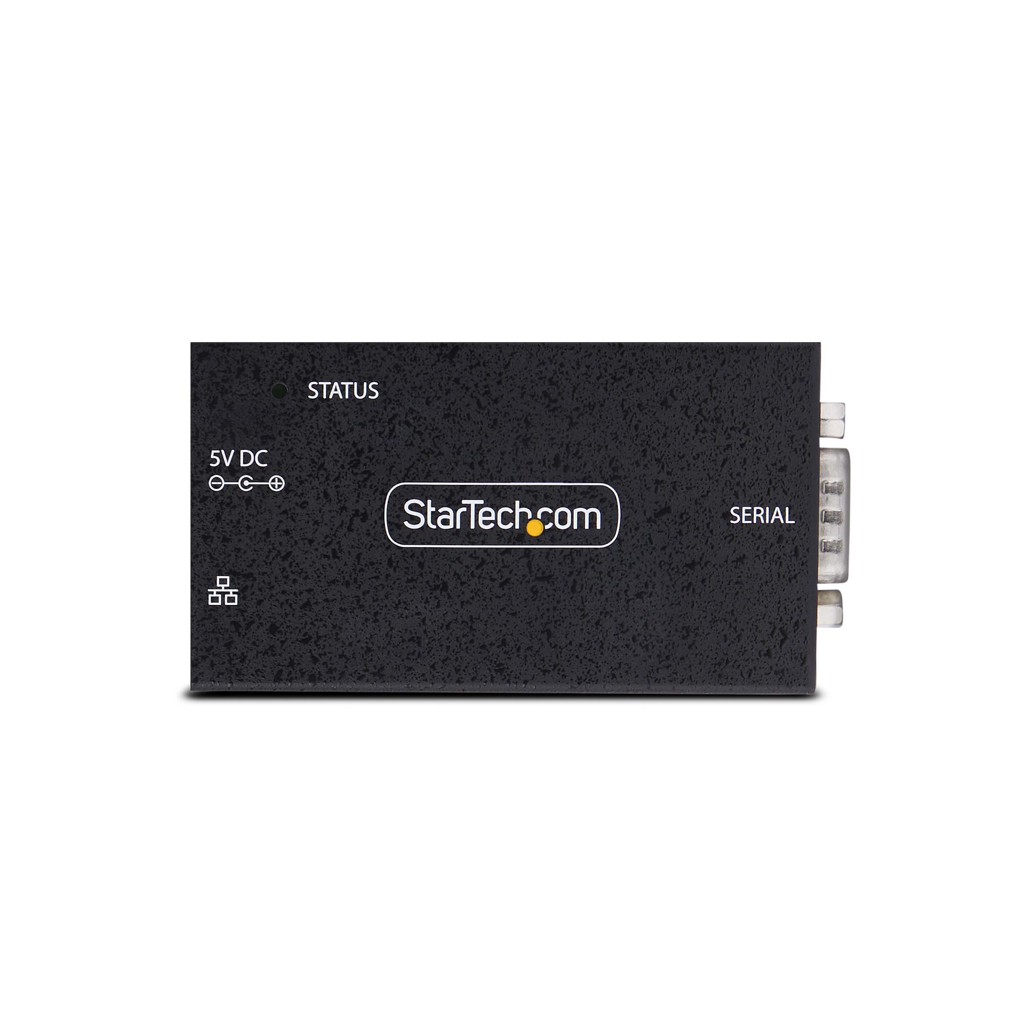 STARTECH.COM 1-Port Seriell auf Ethernet Adapter Serial TCP IP Server Wand/DIN Montage RS232 Ethernet Adapter/Konverter