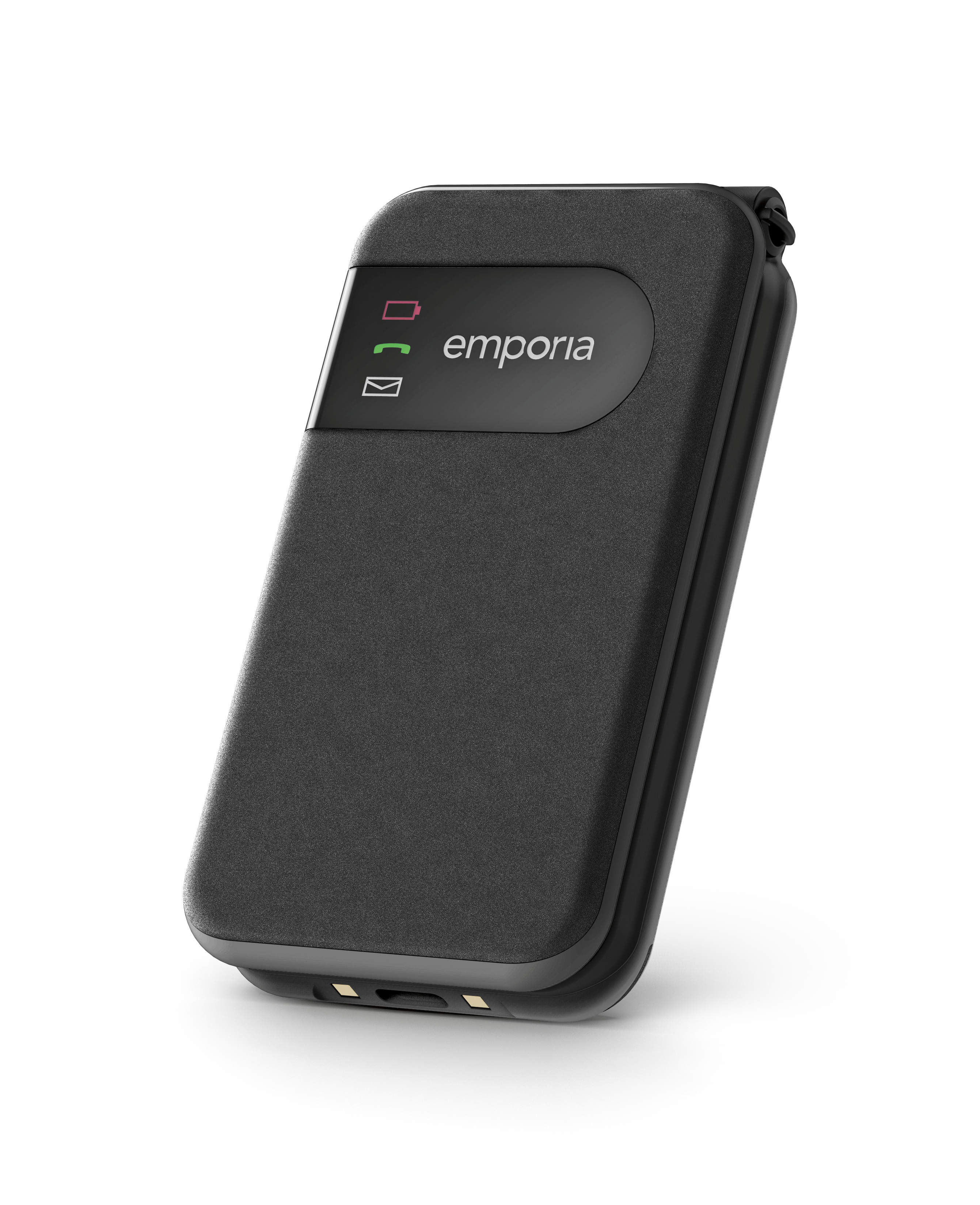 Emporia emporiaSIMPLICITYglam (V227), 2G, (V3), Großtastenklapphandy, black