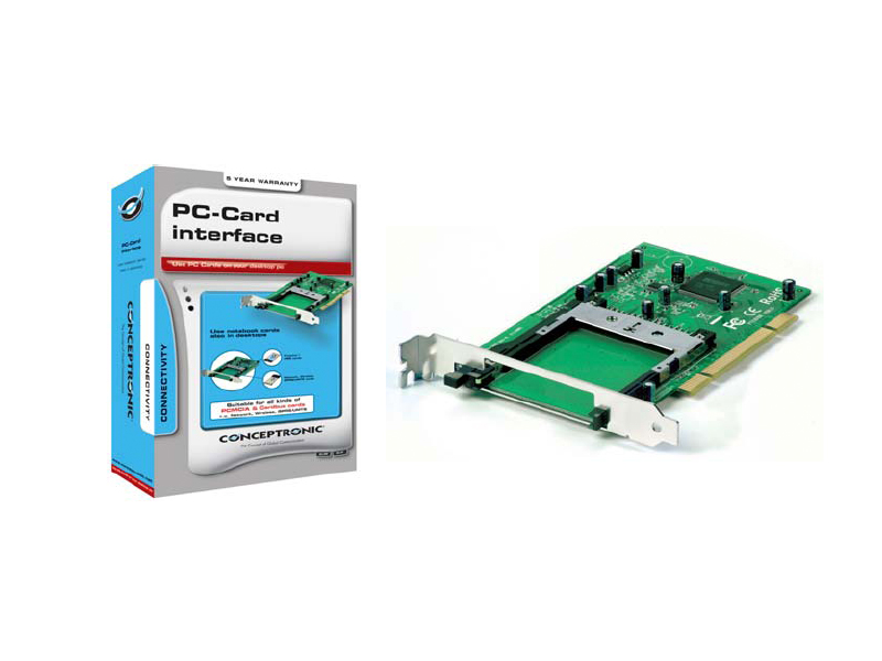 CONCEPTRONIC PCMCIA PCI Card 1-Port 16Bit/32Bit