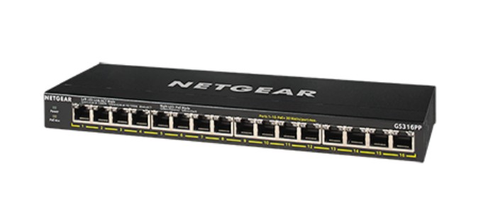 16-P. GB POE+ UNMGD SWITCH 183W FLEXPOE