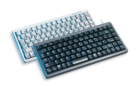 CHERRY ML4100 Tastatur Wired CH MX schwarz TKL 75% hellgrau