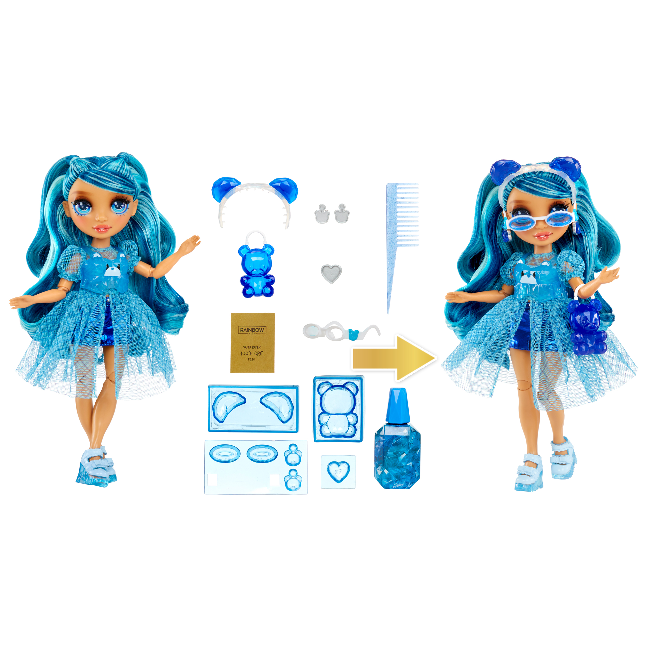 Rainbow High Creative Crystals - Skyler, Puppe