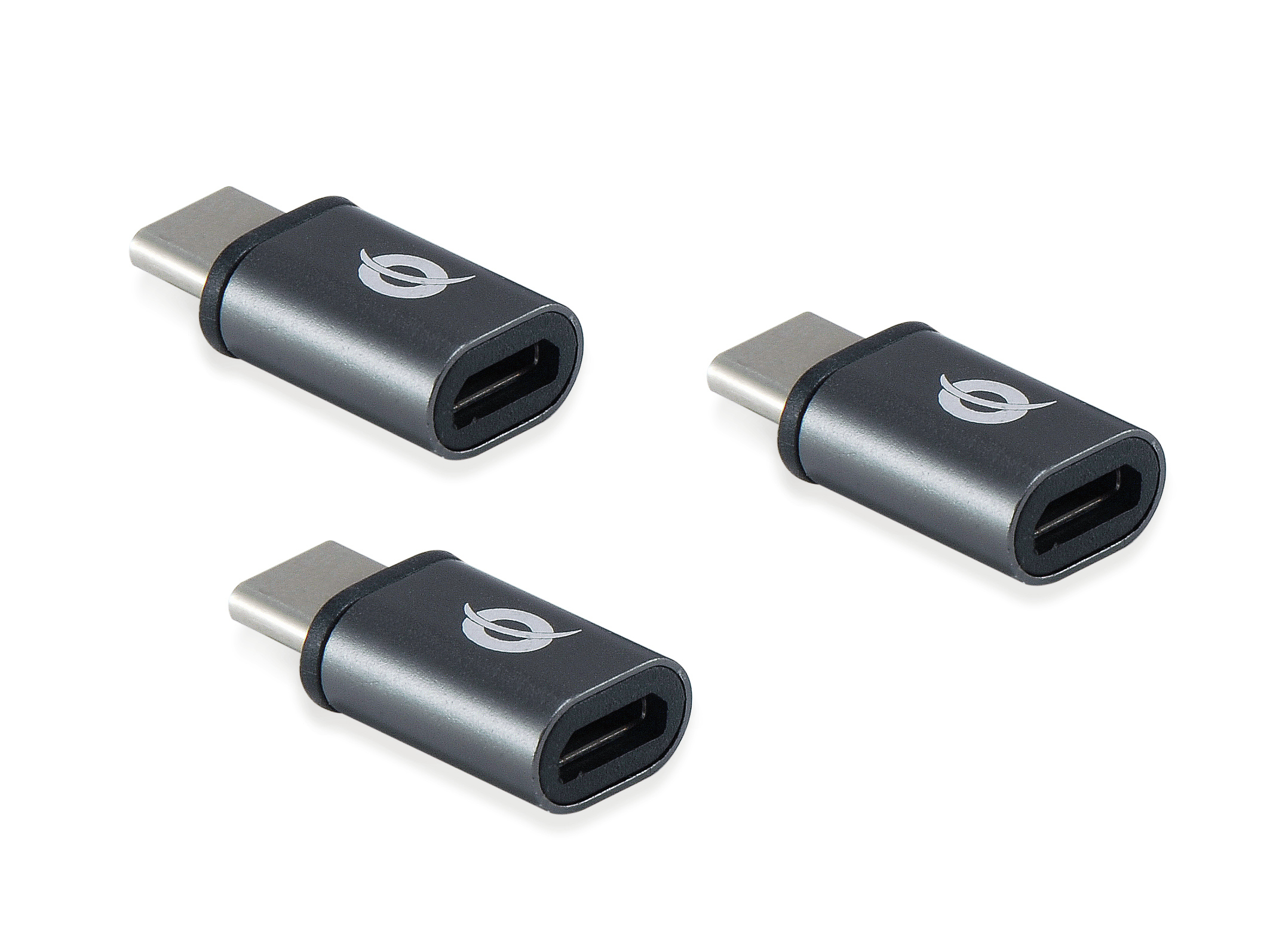 CONCEPTRONIC Adapter USB-C->Micro-B2.0 3Stk 480Mbs OTG gr