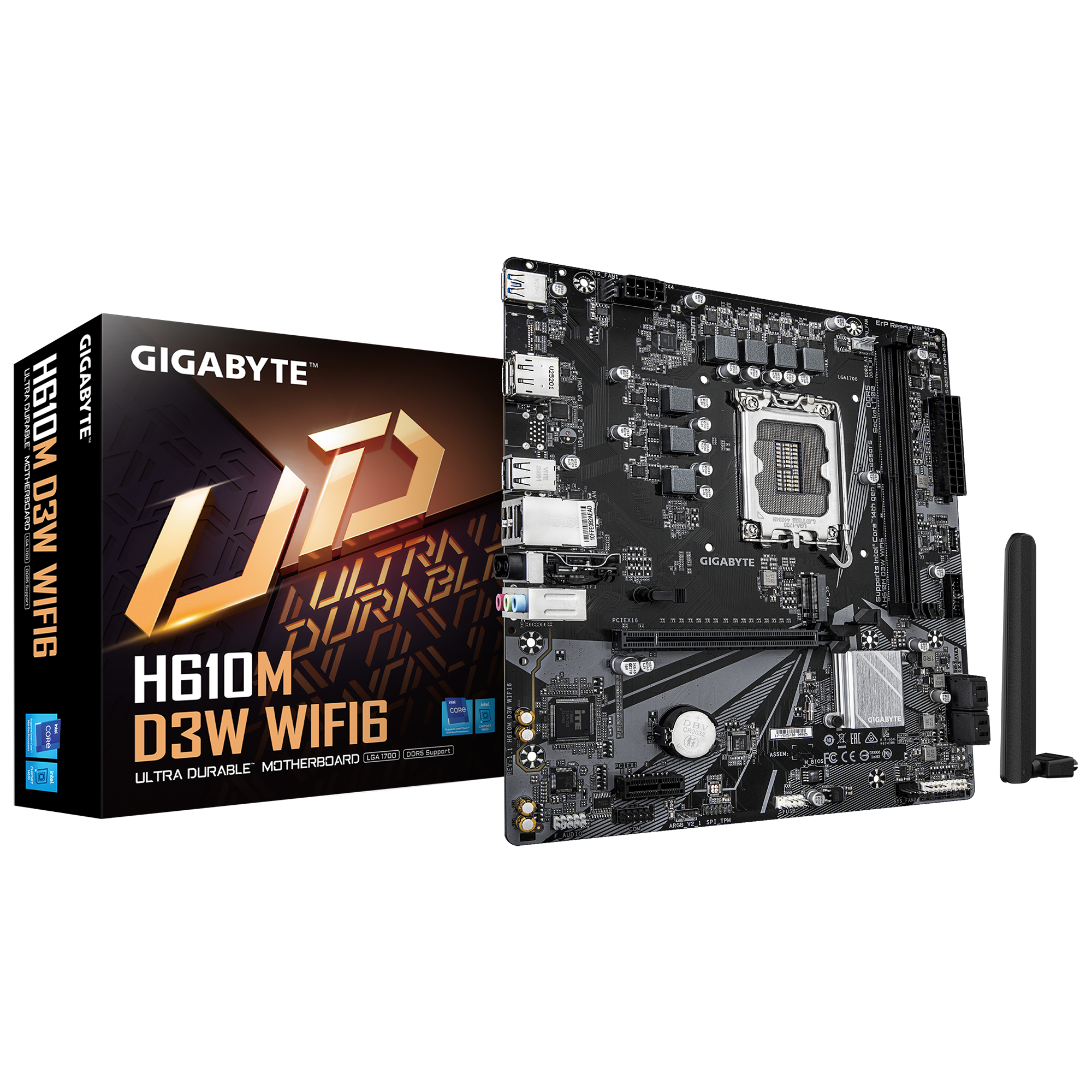 H610M D3W WIFI6, Mainboard