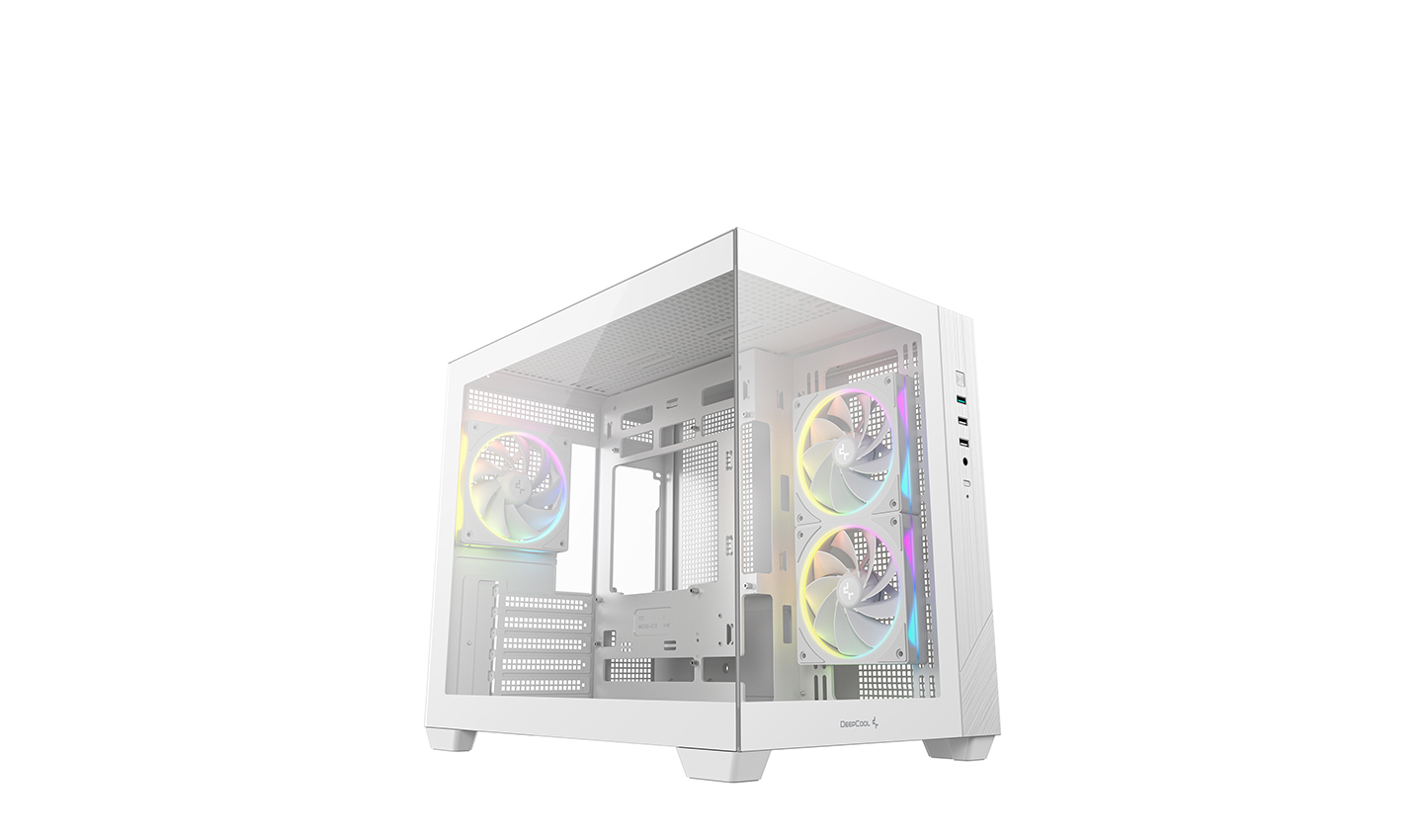 DeepCool CG330 3F WH, Tower-Gehäuse
