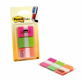 Post-it® Index Strong Haftmarker farbsortiert 3x 22 Streifen
