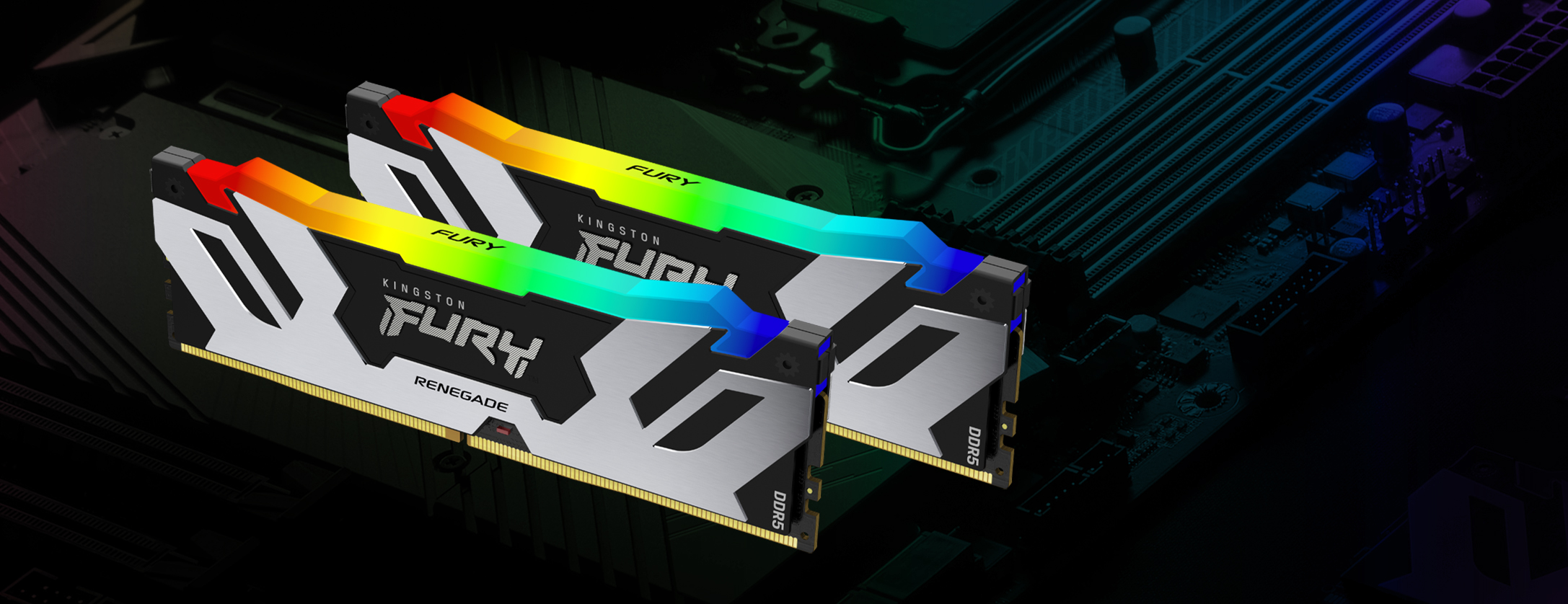 32GB DDR5-6400MT/S CL32 DIMM FURY RENEGADE RGB XMP